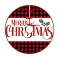 thumbnail image 5 of Nkmbld Christmas Tree Skirts, Christmas Decorations Holiday Seasonal Tree Mat for Xmas Holiday Party Ornaments Decorations Supplies, 5 of 6