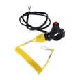 thumbnail image 1 of Interruptor de parada de emergencia para manillar de 7/8", interruptor de freno de motor, accesorio de repuesto universal para motocicletas y Amarillo, 1 of 8