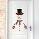 thumbnail image 5 of Ganfancp Nueva Navidad Muñeco de Nieve Pegatinas para Puertas de Dormitorio y Decoración Del Hogar Pegatinas de Pared Liquidación Ventas Hoy Ofertas Prime 1X Navidad Simple Caricatura Muñeco de Nieve, 5 of 6