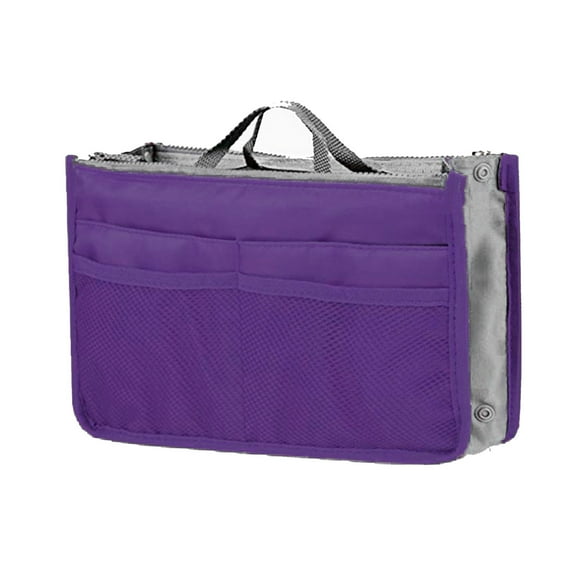 Anckoeil Portable Travel Products Lady Women Insert Handbag Bag In Bag Purse Large Liner Organizer Bag Travel