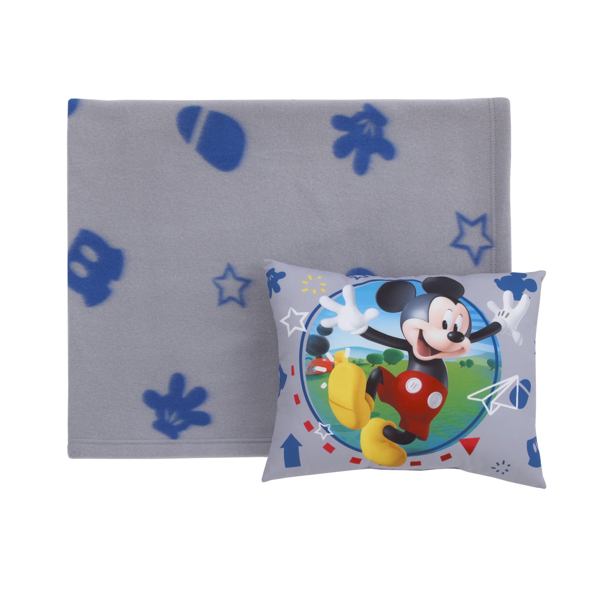 Mickey Mouse /& Friends Minnie Mouse 40x50 Throw Pillow /& Blanket 2pc