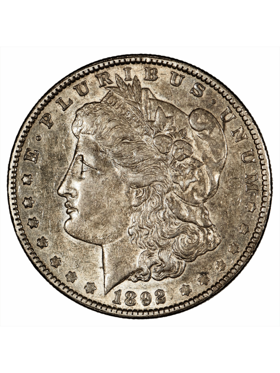 US Mint 1892O Morgan Silver Dollar Coin $1 Raw