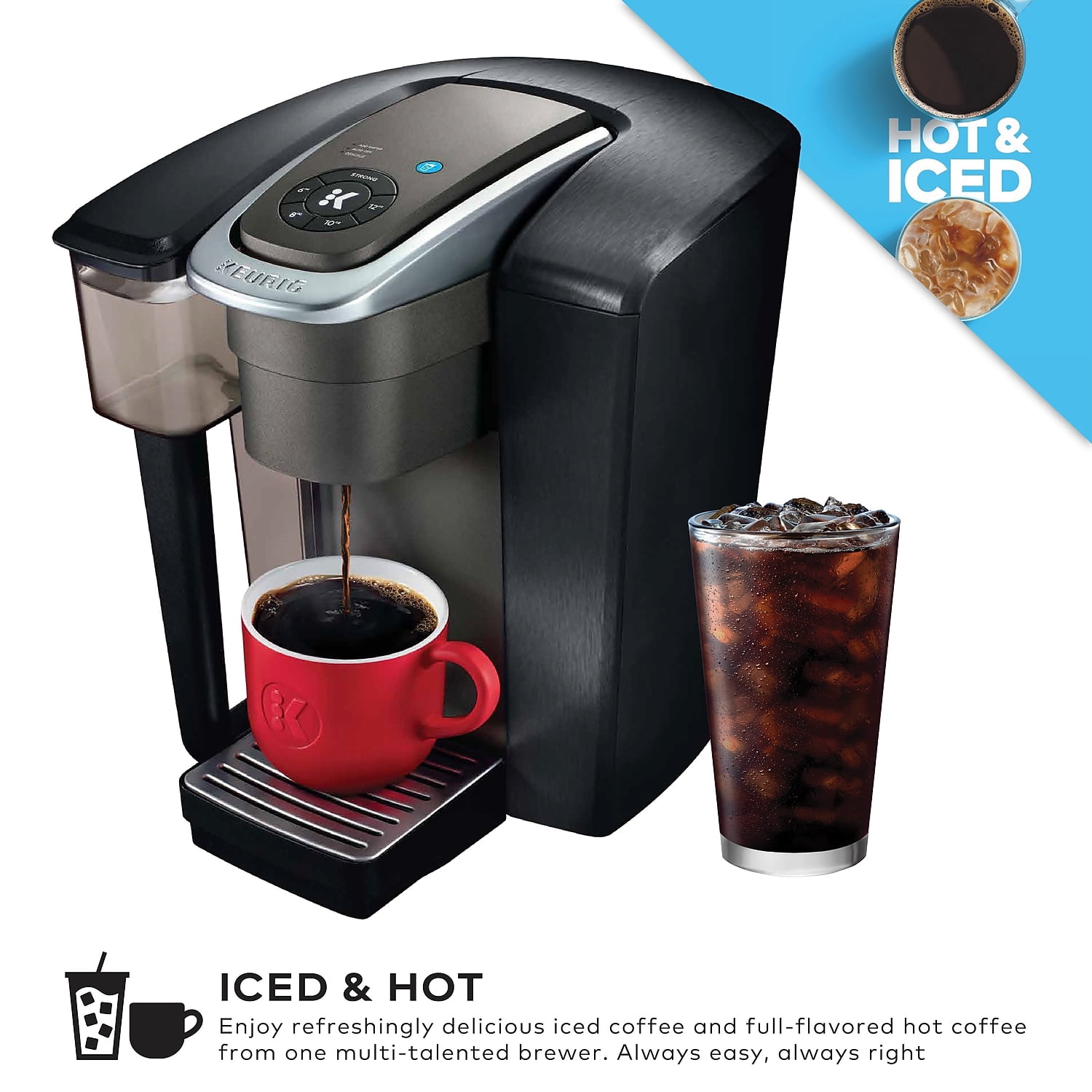 Keurig K-1550 Bundle Commercial Single Serve Coffee Maker with 190 K-Cup Pods Black (5000341033)