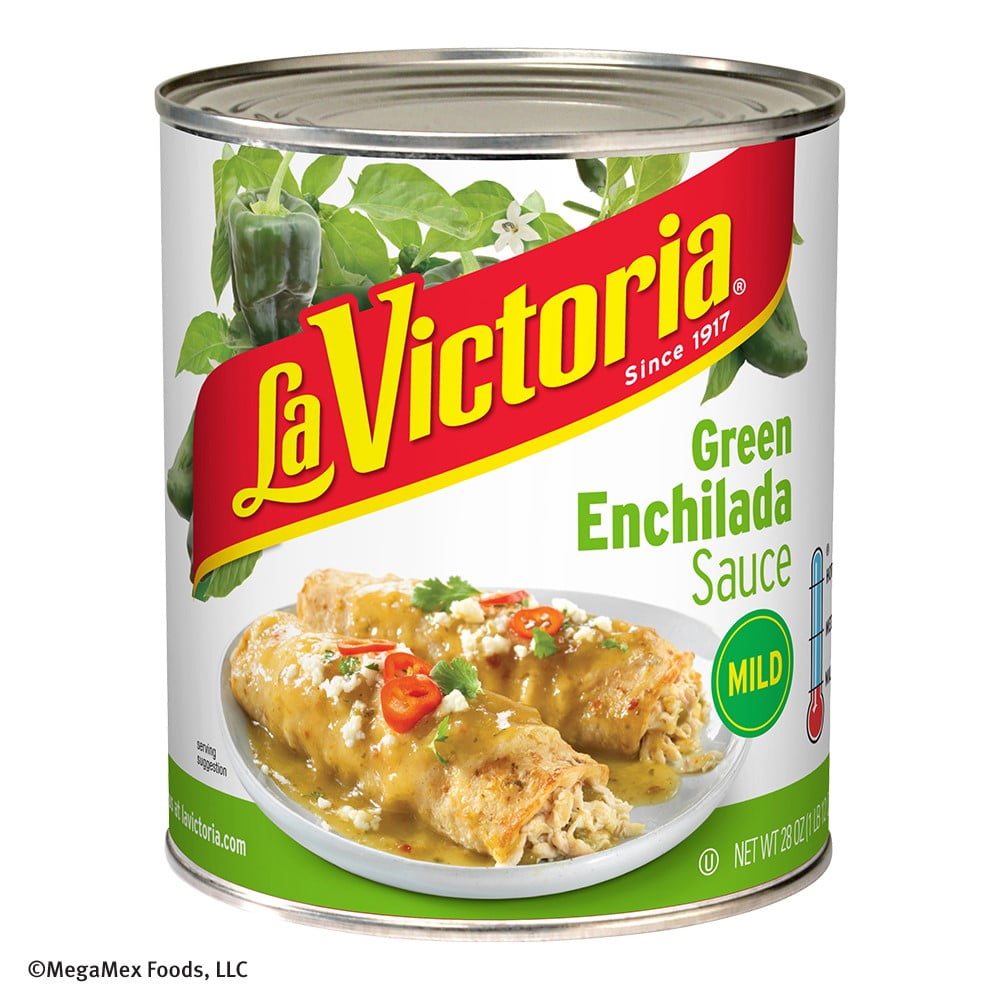 La Victoria Green Chile Enchilada Sauce Mild, 28 Ounce