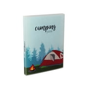 Mini Camping Planner and Scrapbook, 4 Trips, 20 Page Protectors - Forest