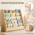 thumbnail image 4 of Sweet Time Kids Bookshelf Storage Organizer Nursery Bookshelves, Book Shelf for Kids Play Room, 4 of 7