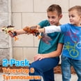thumbnail image 2 of Pistola de espuma Happitry Dinosaur para niños de 3 a 6 años, paquete de 2, 2 of 5