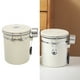 thumbnail image 1 of Contenedor De Café, Caja Para Verduras, Tarro Sellado, Tarro De Té Con Cuchara Para Café Molido, Granos, Té, Harina, Cereales, Azúcar, 1 of 7
