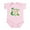 Petal Pink, variant on CafePress - My Nanny Loves Me Dinosaur Infant Bodysuit - Baby Light Bodysuit, Size Newborn - 24 Months