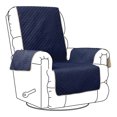 thumbnail image 4 of Cover Bonanza Indoor Recliner Slipcover, 23 x 21 x 35 inch, Navy/Tan, 4 of 9