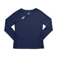 thumbnail image 1 of ASICS T-Shirt de Base de Volleyball pour Filles, Bleu, Grands Enfants (8-20), TG, 1 of 1