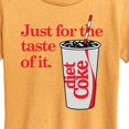 thumbnail image 3 of Diet Coke - Just For The Taste Of It - Women's Short Sleeve Graphic T-Shirt, 3 of 6