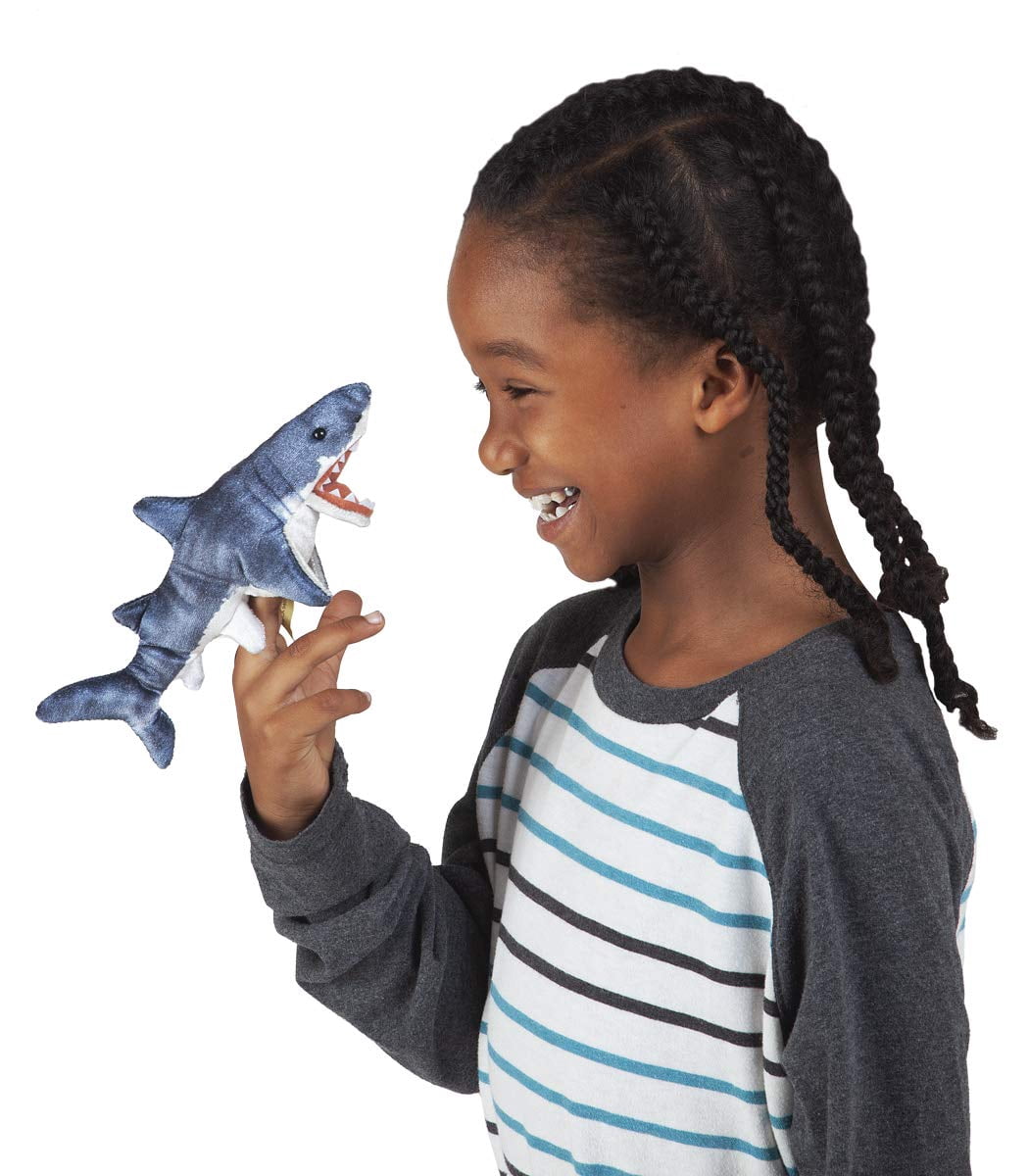 Shark Finger Puppet, (Hardcover)
