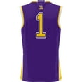 thumbnail image 3 of Men's GameDay Greats #1  Purple LSU Tigers  Lightweight Basketball Jersey, 3 of 4