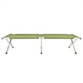 thumbnail image 5 of Portable Folding Camping Cot with Carrying Bag, Folding Camping Cots for Adults, Outdoor Cot Bed for Traveling, Beaches, Parks, Stable and Load-Bearing, Easy Carrying, Army Green, 5 of 9