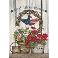 thumbnail image 3 of Spivey, Linda 11x14 Black Modern Framed Museum Art Print Titled - God Bless America Still Life, 3 of 5