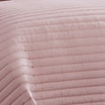 thumbnail image 4 of Excursion Channel Quilted 3 pc F/Q Blush Riverbrook Home Excursion Channel Quilted Microfiber Comforter Set Blush - Full, 4 of 5