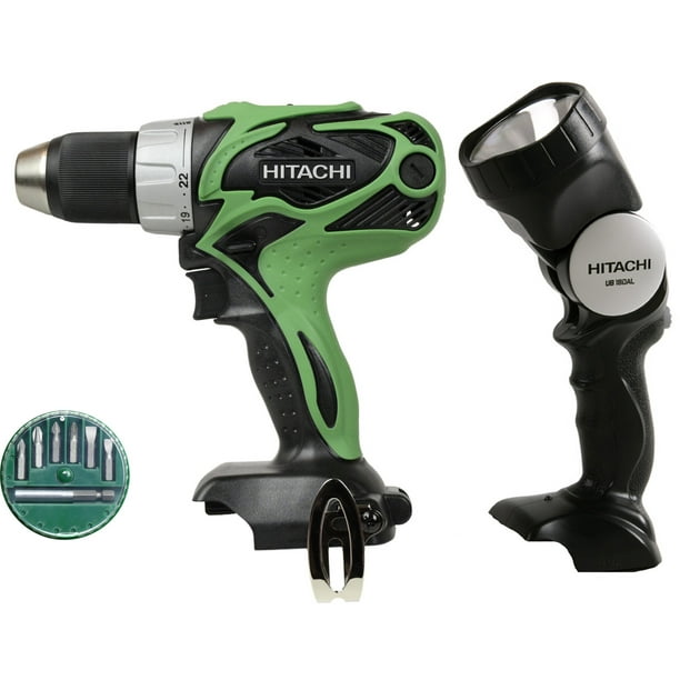 HITACHI DS18DSAL Factory Reconditioned TOOL ONLY 18V 1/2" Cordless 18 Volt Driver Drill