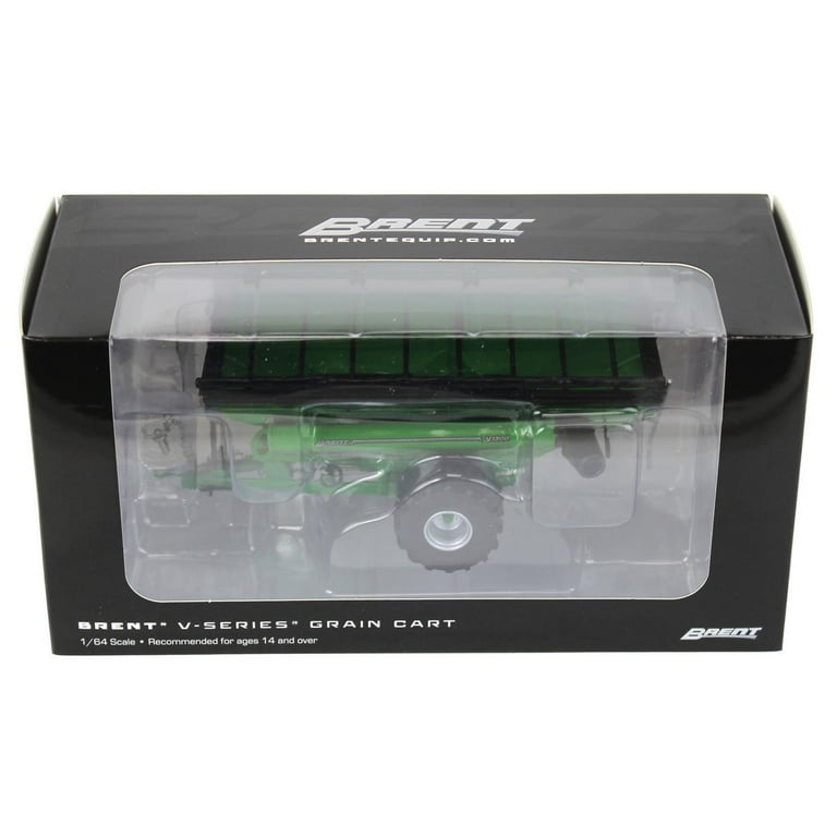 Spec Cast 1/64 Green Brent V1300 Grain Cart with Floatation Tires Ubc-028