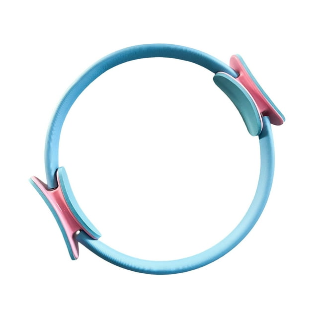 Flexible Ring Fitness 14" Yoga Rings With Padded Handles For Toning Arms Thighs/Legs & Core,Home Exercise Sports