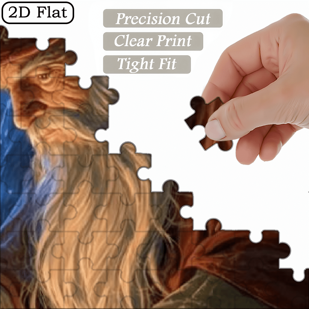 A Box of (1000pcs) Adult Puzzles, Character Landscape Theme, High Difficulty, Suitable for Adults, Family Entertainment, Home Decoration.29.4*19.6 in