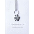 thumbnail image 1 of Godmother You are Loved Pewter Keychain and Card, 1 of 4