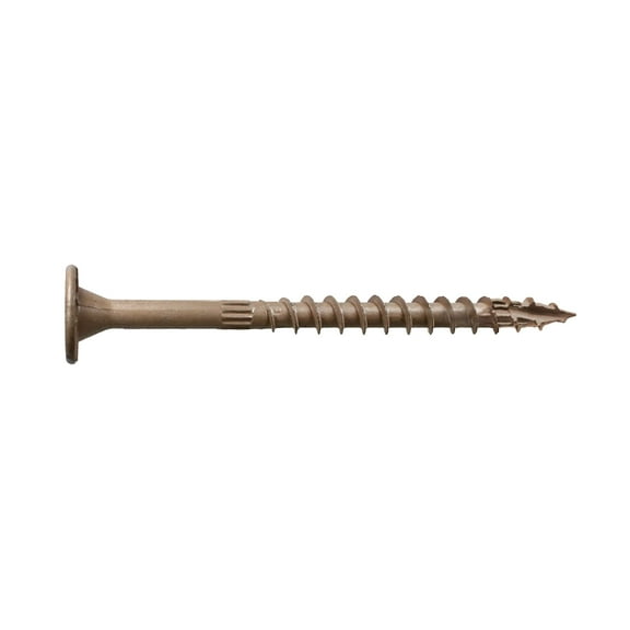 Simpson Strong-Tie SDWS22400DBMB Strong-Drive SDWS Timber Screw Exterior Grade  0.220 in. x 4 in. T40, Tan 250-Qty