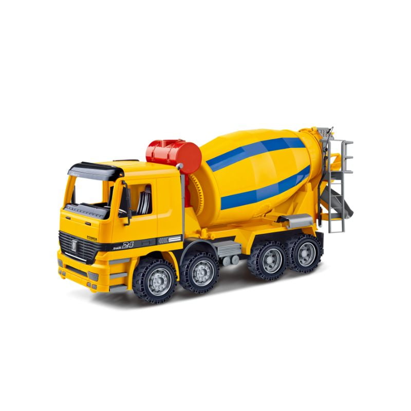 Details about   14" Friction Powered Cement Mixer Truck 