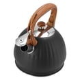 thumbnail image 2 of Inteprter Hervidor de agua 3.5L Calabaza de gran capacidad Caldera de calentamiento de agua de acero inoxidable con mango de nylon anti-escaldado Tapa de Barra de herramientas Negro Inteprter HA026578-02, 2 of 6