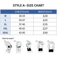 thumbnail image 7 of MINKUROW Mens Body Shaper Compression Tank Top Slimming Shapewear Abdomen Undershirt White,M, 7 of 7