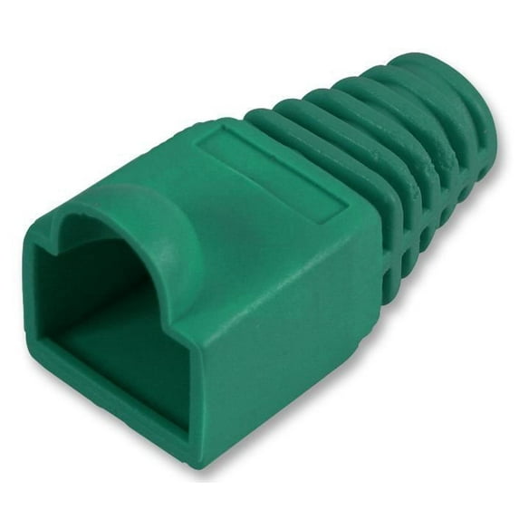 PRO POWER - Strain Relief Boot 5mm Green, 10 Pack