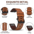 thumbnail image 5 of For Garmin Instinct 2s 20mm Leather Steel Buckle Watch Band BPIM, 5 of 5