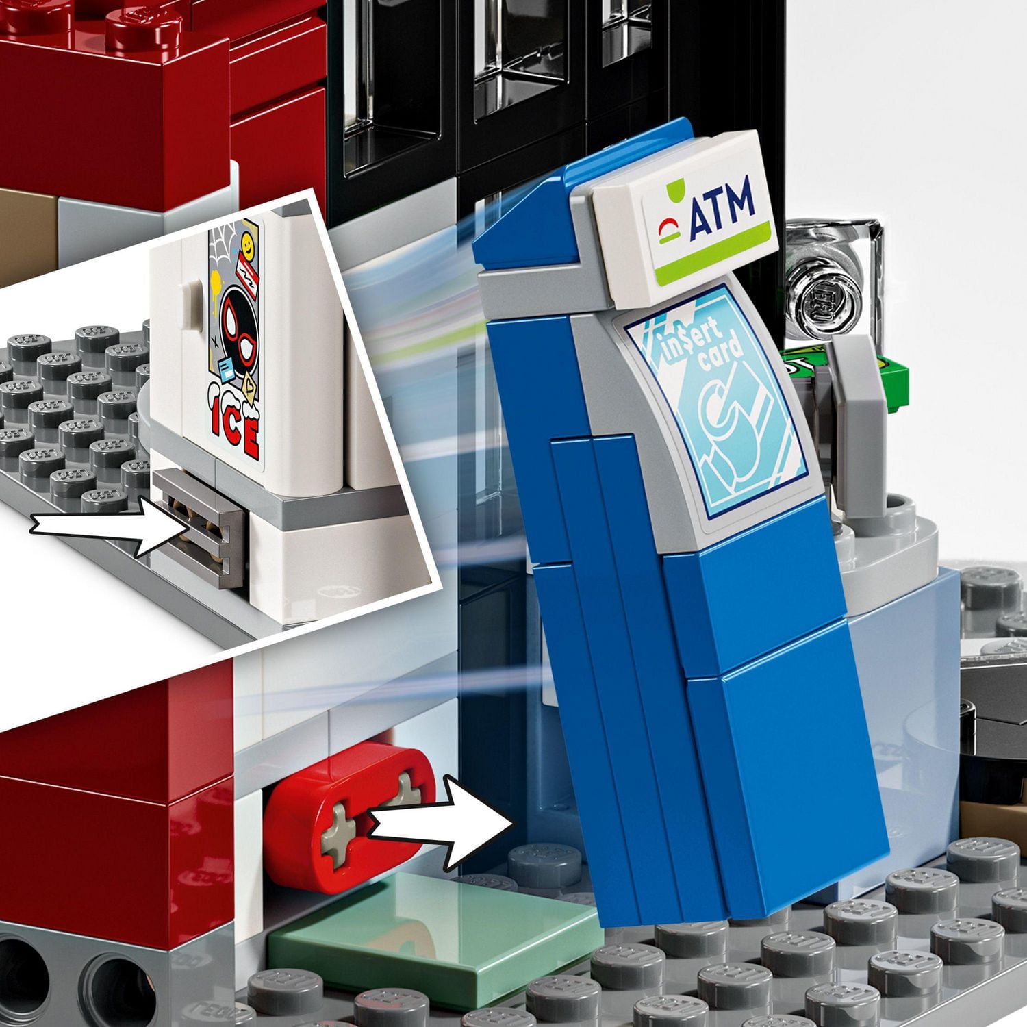 LEGO Marvel Spider-Verse Miles Morales vs. The Spot Building Toy Set - Marvel Superhero Toy for Kids, Boys and Girls, Ages 9+ - with 4 Minifigures - Gift Idea for Birthday - 76311, Includes 375 Pieces, Ages 9+