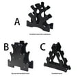 thumbnail image 3 of Storage Brackets Household Supplies Light-weight Women Accessories Exercise Shelf Professional Yoga Fittings 3 Layer Racks Large Leaf Shaped, 3 of 9