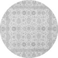thumbnail image 1 of Ahgly Company Indoor Round Oriental Gray Traditional Area Rugs, 6' Round, 1 of 4