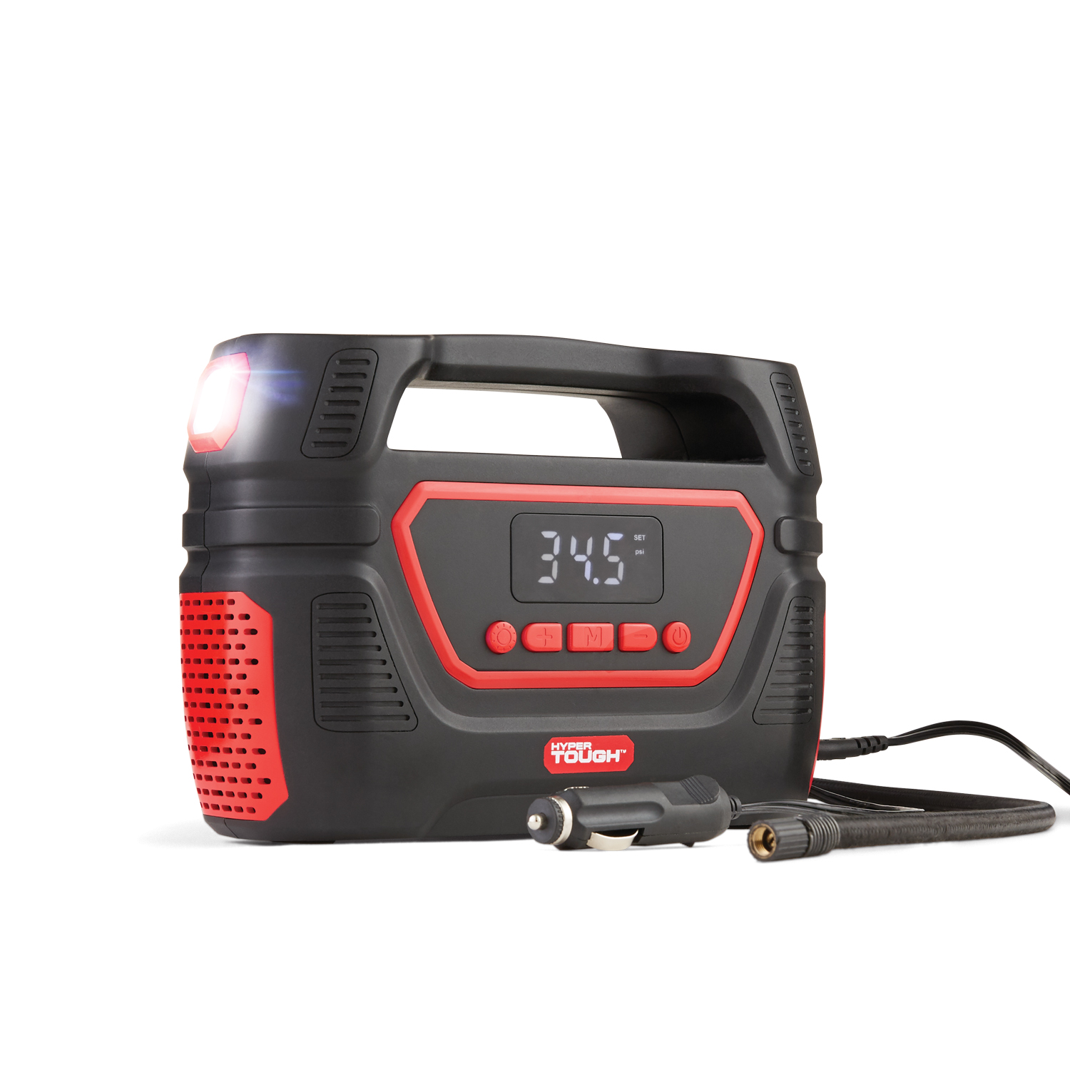 Hyper Tough Dual Power Digital Inflator for P19565R15 Car T