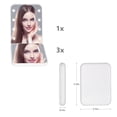 thumbnail image 4 of Espejo de bolsillo Kintion con aumento 1X/3X y luz LED, blanco, 4 of 6