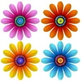 thumbnail image 5 of Bold Metal Flower Wall Art Hanging Decor for Outdoor Garden Yard Patio, 5 of 5
