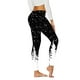 thumbnail image 2 of Gibobby Medias Termicas Afelpadas de Forro Polar Leggings estampados cómodos informales para mujer Pantalones largos de yoga(Negro,G), 2 of 5