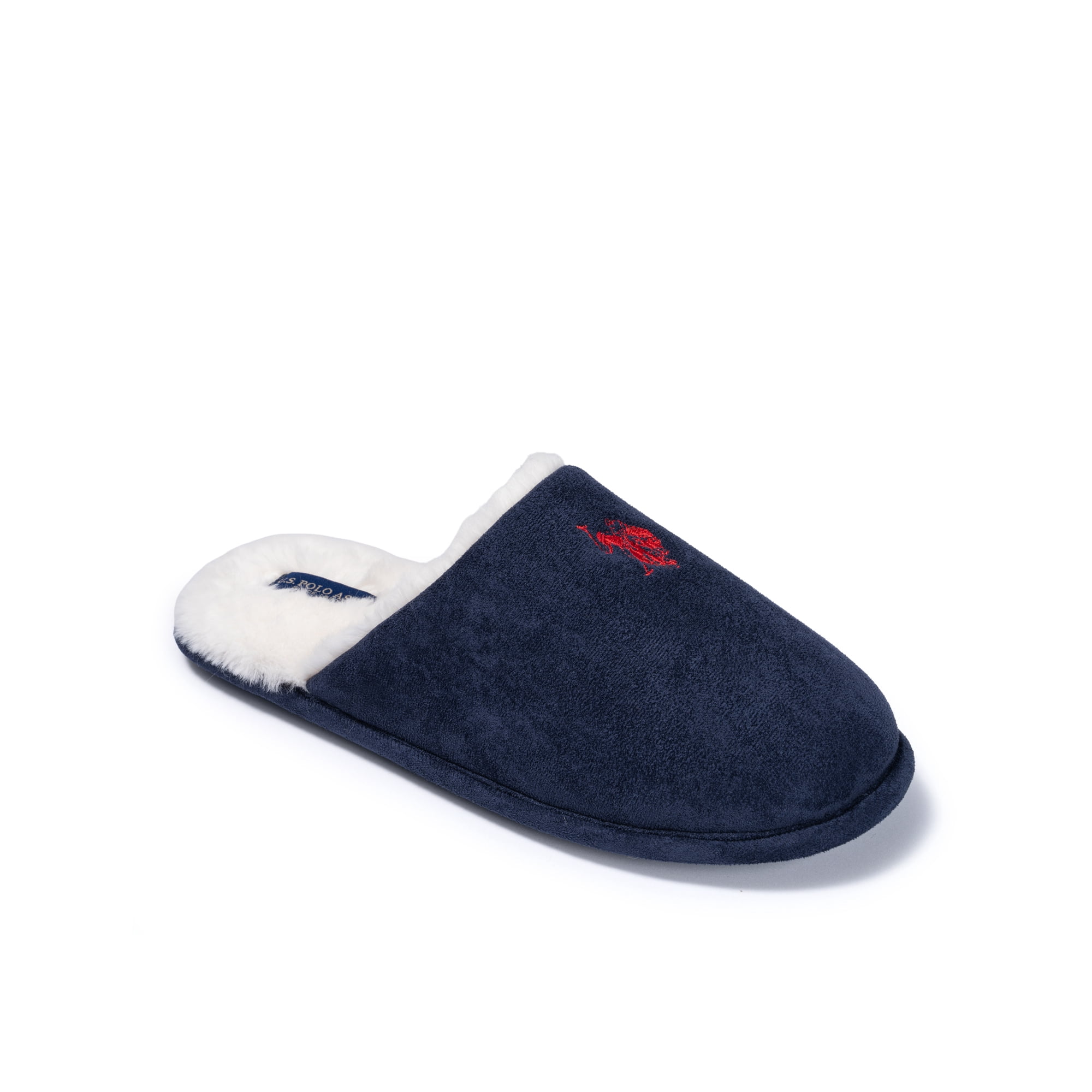 U.S Polo Assn. Mens Scuff Slippers