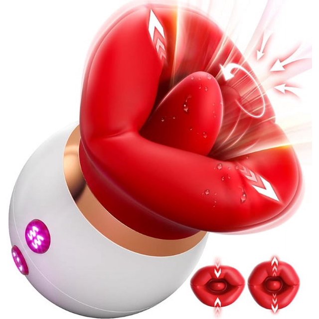 Primer beso, boca grande, nuevo producto, masturbador de succión, vibrador de succión femenina yin para provocar el pecho.