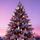 thumbnail image 5 of Adornos navideños de bolas de plástico flocado | Adornos colgantes duraderos para árbol con cuerda con hebilla de metal | Textura clásica multitamaño | Ideales para Navidad, fiestas, decoración del, 5 of 6