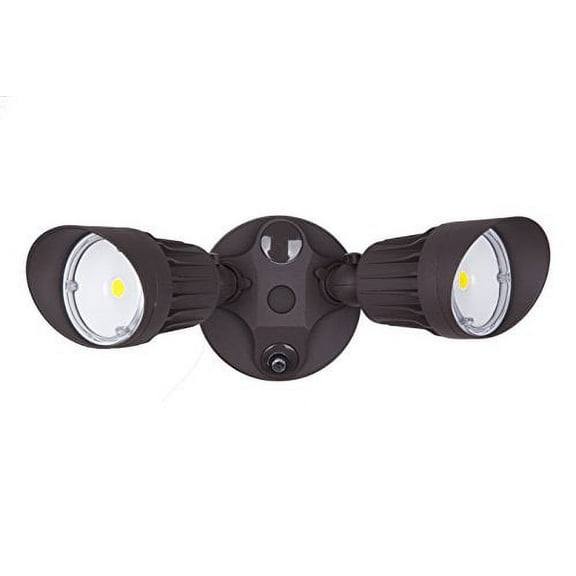 20 Watt LED Wall Flood Light - White Color - Square Heads - 2400 Lumen - Adjutable Angle - High Efficiency - 5000K Bright White - 20 Year Life LED - Floodlight Wall Light - ETL & DLC