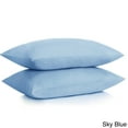 Soft Microfiber Pillowcases, 1 Pair