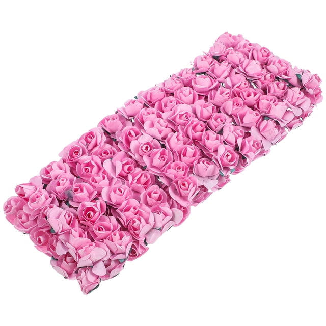 KAKOWELY 144 rosas de papel artificiales para manualidades, bodas, decoración del hogar