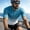 Light Blue, variant on USA Cycling Jersey for Men Short Sleeve Sun Protection UPF 50+ Printed Bike Biking Shirts American Flag Road Bicycle Clothing Full Zip Top Light Blue S