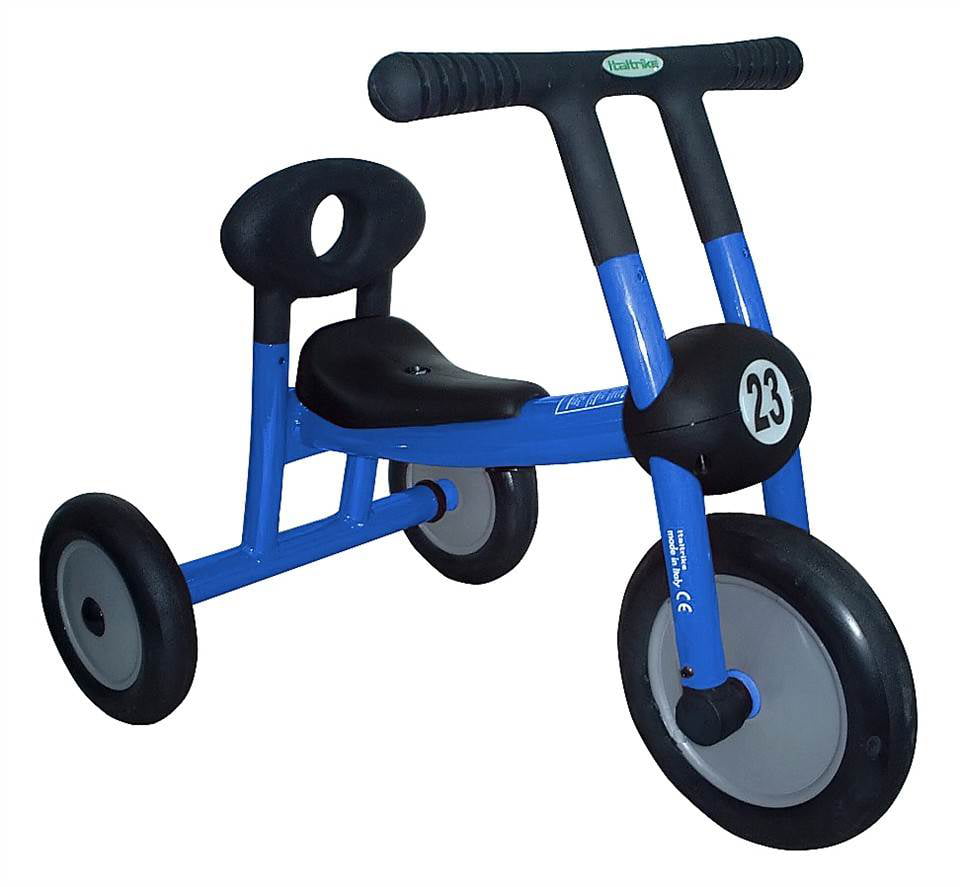 ITALTRIKE Kids Push Tricycle Trike Ride On Toy Toddler 3 Wheel Girls Pedal Bike 