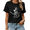 Black, variant on Retro Roman Centurion Frog Graphic Tees Womens T shirt Black/White S-5XL Shirts Casual History Tops