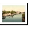 thumbnail image 2 of Historic Framed Print, From railway bridge York England, 17-7/8" x 21-7/8", 2 of 9