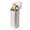 White, variant on ABPETE Makeup Brush Holder with Lid, 4 Slots Push Pop-Up Makeup Organizer,Dustproof Waterproof Brush Holder for Vanity, Bathroom Countertop and Desk(Black and Gold)